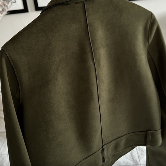 Zara Cropped Moto Jacket - Picture 3 of 5